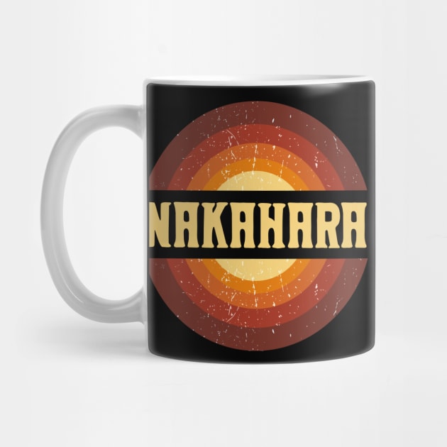 Vintage Proud Name Nakahara Anime Gifts Circle by Amir Dorsman Tribal